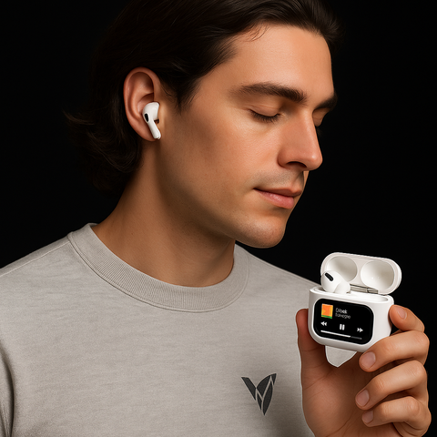 Audifonos TWS V8 con pantalla tactil